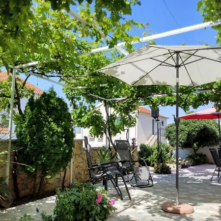 Grande Vista - Lovely With Private Spacious Lush Mediterranean Patio And Sea View * Trogir